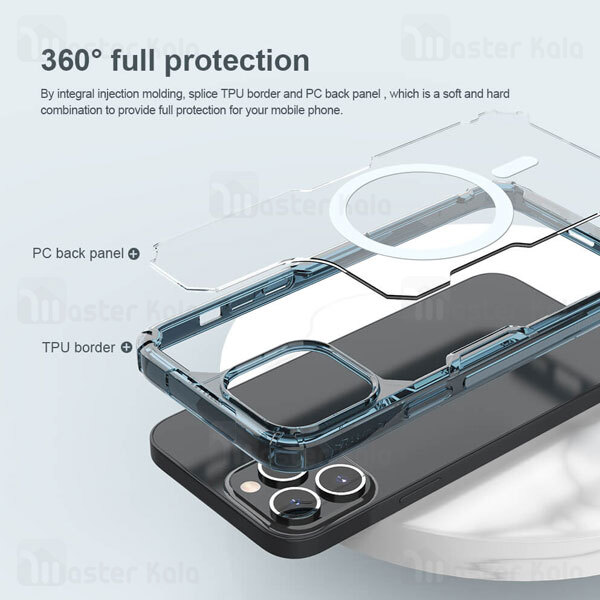 قاب محافظ مگنتی نیلکین آیفون Apple iPhone 13 Pro Nillkin Nature TPU Pro Magnetic Case